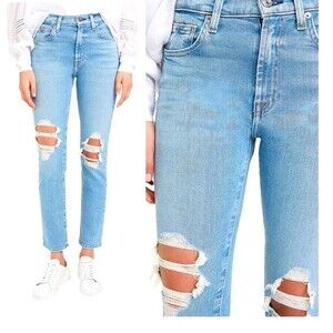 7 For All Mankind Peggi Jeans - Sierra Madre Wash | Size 27 | NWT